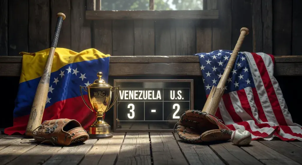 Venezuela defeats U.S. 3-2 for first World Baseball Classic title