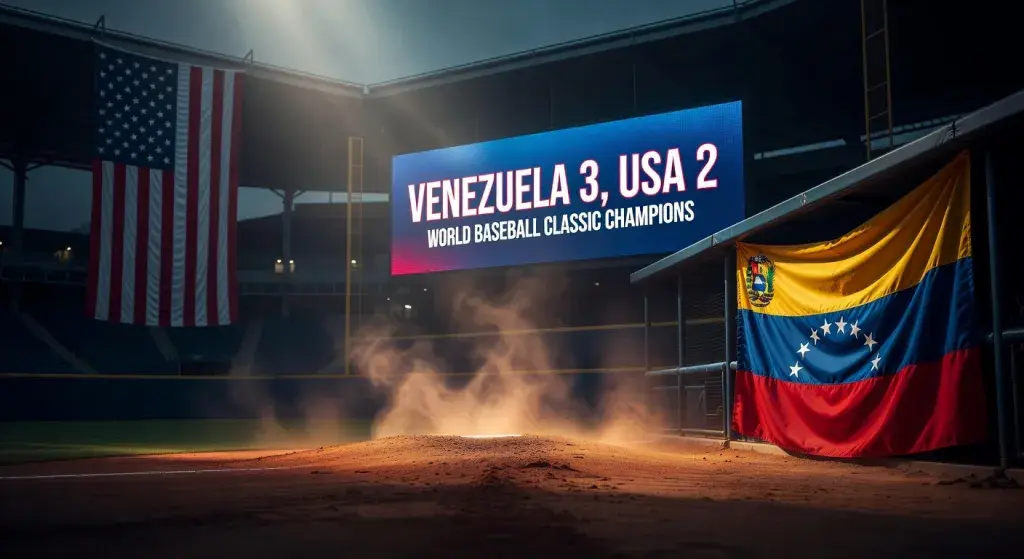 Venezuela defeats United States 3-2 for first World Baseball Classic title