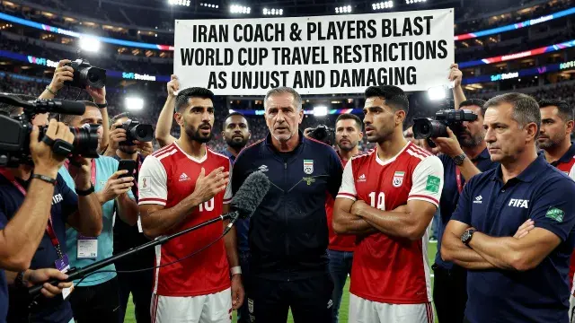 Iran Coach and Players Blast World Cup Travel Restrictions as Unjust and Damaging